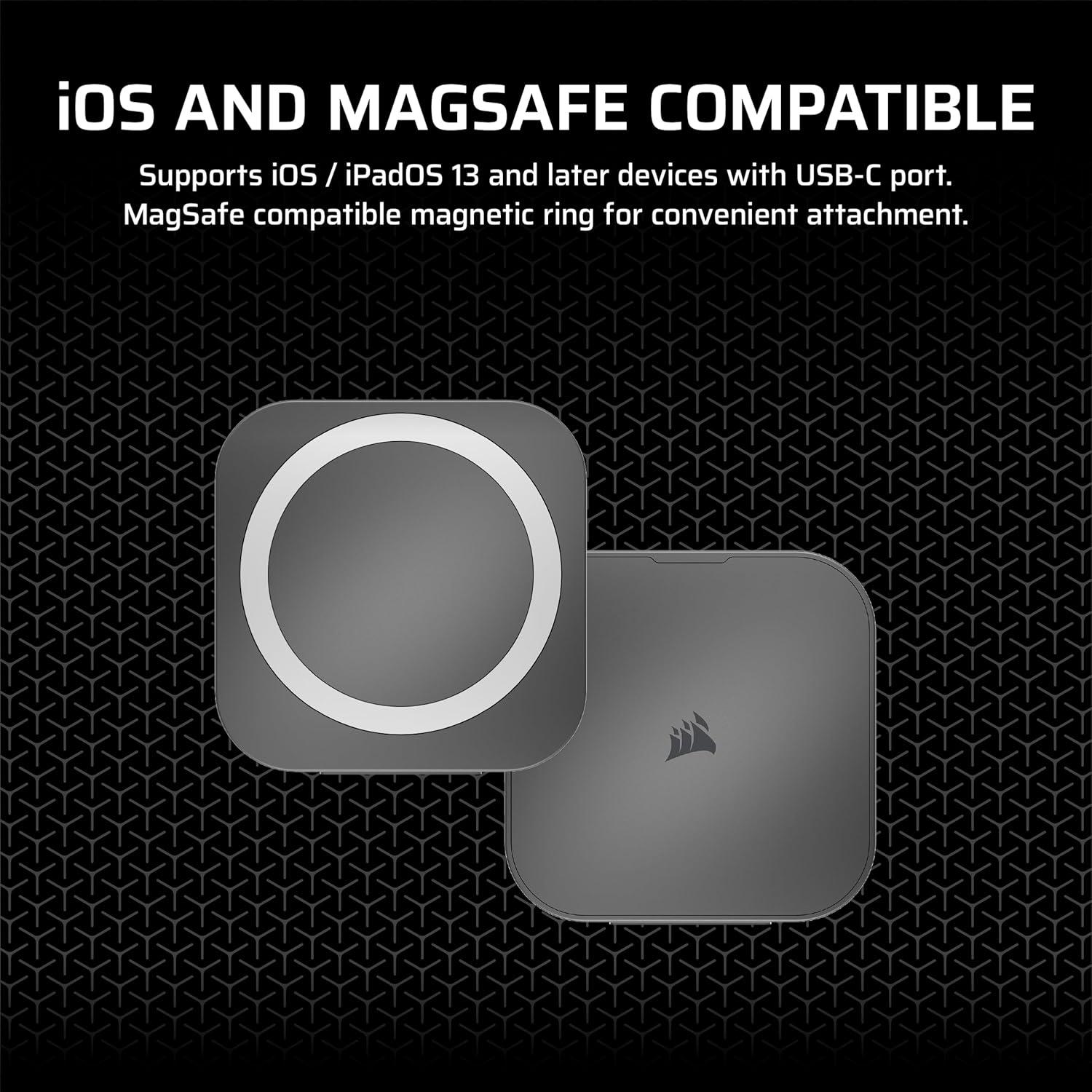 imageCorsair EX400U 4TB USB4 Portable External TypeC SSD  Up to 4000MBs Read 3600MBs Write USB 32 Gen2 2x2 Plug and Play Thunderbolt 4 MagSafe Includes 40Gbps Cable Windows PC iOS Mac  GrayEX400U 2025