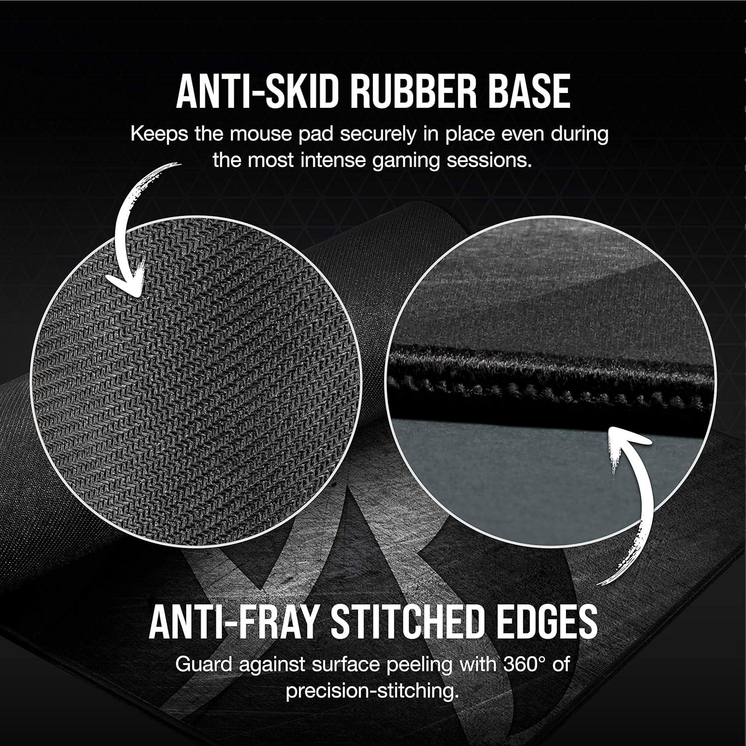 imageCorsair MM300 PRO Premium SpillProof Cloth Gaming Mouse Pad  Extended  MulticolorExtended 366L x 118W inches Pack of 2