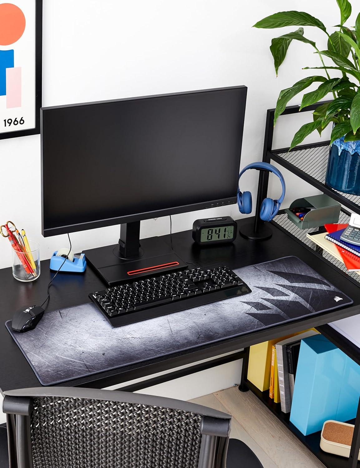 imageCorsair MM300 PRO Premium SpillProof Cloth Gaming Mouse Pad  Extended  MulticolorExtended 366L x 118W inches Pack of 2