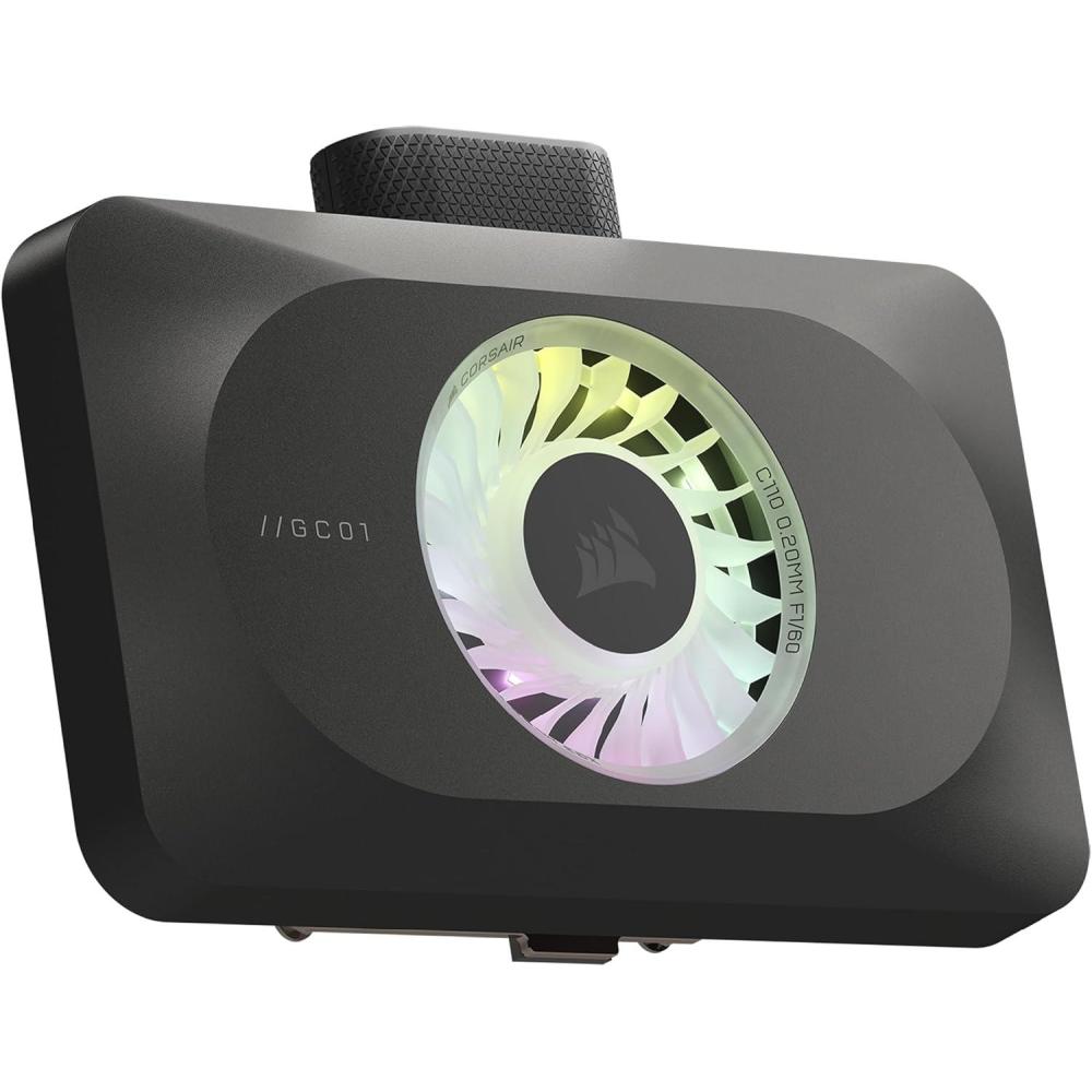 imageCORSAIR iCUE Link XG3 RGB Hybrid GPU Water Block  Hybrid Custom Cooling  Fits AMD RX 7900 XT X  Black