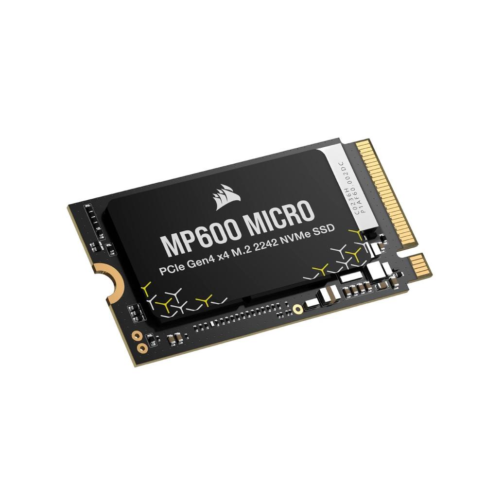 imageCorsair MP700 Micro 4TB PCIe 50 NVMe M2 2242 SSD  Up to 9400 MBs Read 8100 MBs Write  Gen5 Speed for Laptops ampamp Mini PCs  Black1TB