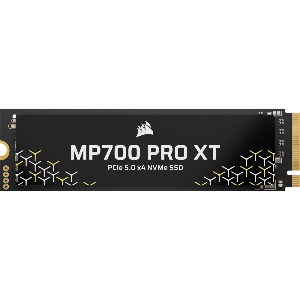 imageCorsair MP700 PRO XT 1TB PCIe 50 NVMe M2 SSD  Up to 14900 MBs Gen5 Speed DirectStorage Ready for Gaming PCs  Black4TB