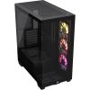 imageCORSAIR 3500X ARGB MidTower ATX PC Case  Panoramic Tempered Glass  Reverse Connection Motherboard Compatible  3X CORSAIR RS120 ARGB Fans Included  Black