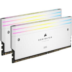 CORSAIR Dominator Titanium DDR5 RGB Light Enhancement Kit – 2X Modules – 0GB RAM – CORSAIR iCUE Compatible – White