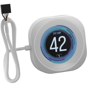 CORSAIR Nautilus RS LCD Module – for Nautilus RS and Nautilus RS ARGB AIO CPU Coolers – 2.1″ IPS LCD Screen, Easy Tool-Free Installation – Black(White)