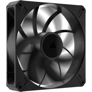 CORSAIR RS120 MAX 120mm PWM Thick Fan – High Static Pressure – Liquid Crystal Polymer Construction – Single Fan – Black(1 x 140mm)