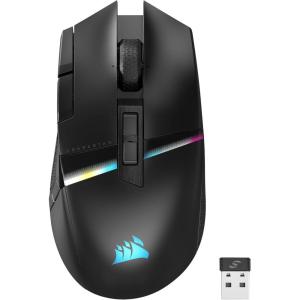 Corsair DARKSTAR RGB Wireless Gaming Mouse for MMO, MOBA – 26,000 DPI – 15 Programmable Buttons – Up to 80hrs Battery – iCUE Compatible – Black(DARKSTAR RGB)
