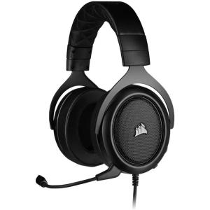 Corsair HS55 Wireless Multiplatform Lightweight Gaming Headset with Bluetooth – Dolby 7.1 Surround Sound – iCUE Compatible – PC, PS5, PS4, Nintendo Switch, Mobile – Black(Carbon)