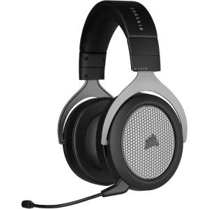 Corsair HS70 PRO Wireless Gaming Headset – 7.1 Surround Sound – Detachable Uni-Directional Microphone – Up to 40ft Range – iCUE Compatible – PC, Mac, PS5, PS4 – Carbon(HS75)