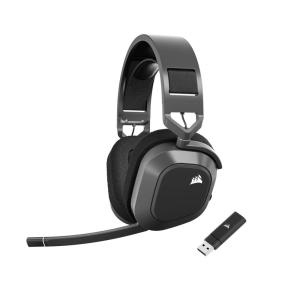 Corsair HS80 MAX Wireless Xbox Gaming Headset with Bluetooth – Dolby Atmos – Broadcast Quality Microphone – iCUE Compatible – Xbox, PC, Mac, Mobile – Steel Gray