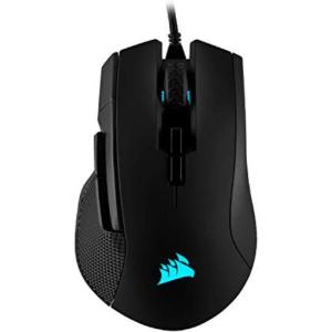 Corsair IRONCLAW RGB Wireless FPS/MOBA Gaming Mouse – 18,000 DPI – 10 Programmable Buttons – Designed for Large Hands – iCUE Compatible – PC, Mac, PS5, PS4, Xbox – Black(Wired)