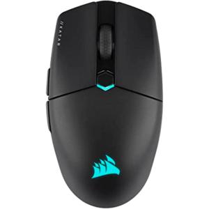 Corsair KATAR Elite Wireless Ultra-Light FPS Gaming Mouse – 10,000 DPI – Symmetric Shape – Up to 110hrs Battery – iCUE Compatible – PC, PS5, PS4, Xbox – Black