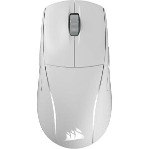 Corsair M75 Wireless RGB Lightweight Gaming Mouse for Mac – 26,000 DPI, Swappable Side Buttons, Optical Switches, iCUE Compatible – Frost White