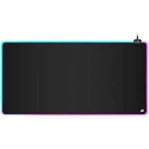 Corsair MM700 RGB Extended 3XL Cloth Gaming Mouse Pad/Desk Mat – Massive 1,220mm x 610mm (48” x 24”) Cloth Surface, 360° Three-Zone RGB Lighting, Two USB Ports – Black(24L x 48W inches)
