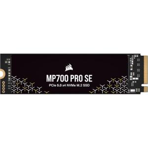 Corsair MP700 PRO SE with Air Cooler 2TB PCIe 5.0 x4 NVMe 2.0 M.2 SSD – M.2 2280 – Up to 14,000MB/sec Sequential Read – High-Density 3D TLC NAND – Black(SSD)