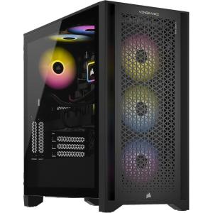 Corsair Vengeance a7400 Series Gaming PC – Liquid Cooled AMD Ryzen 5 9600X CPU – NVIDIA GeForce RTX 4060 GPU – 32GB Vengeance RGB DDR5 Memory – 1TB M.2 SSD – Black(i5 12600KF / 4060)