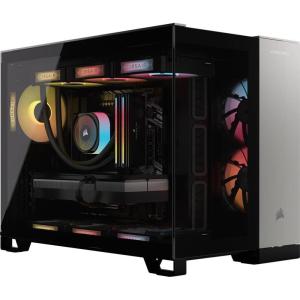 Corsair Vengeance i5100 Gaming PC – Liquid Cooled Intel Core i9-14900KF CPU – NVIDIA GeForce RTX 4080 Super GPU – 32GB Dominator Titanium RGB DDR5 Memory – 2TB M.2 SSD – Black/Gray(4090)