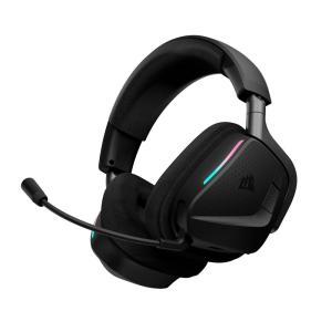 Corsair Void v2 MAX Wireless Gaming Headset for PC, PS5, PS4, Switch, Mobile – Simultaneous 2.4GHz+Bluetooth, Dolby Atmos, Sonarworks SoundID, 70Hr Battery, Fast Charging, Clear Microphone – Carbon