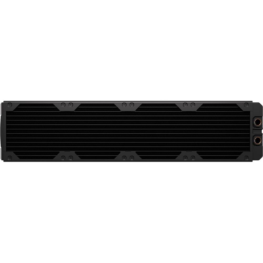 imageCORSAIR Hydro X Series XR7 480mm V2 Custom Cooling Radiator  Compatible with iCUE Link Fans 4x120mm Fan Mounts Screw Protection Plates G14 Threads  Black480 mm