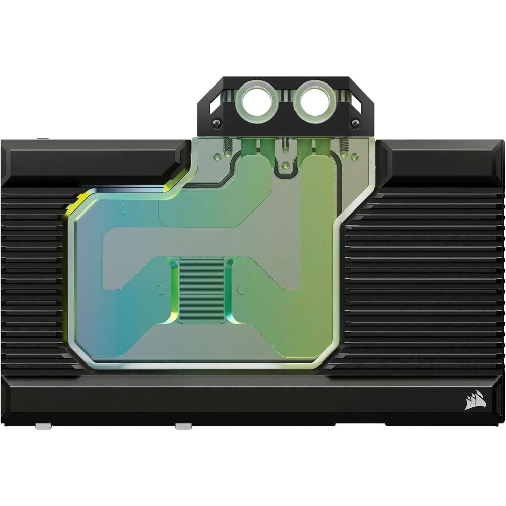 imageCorsair Hydro X Series XG7 RGB 4080 SUPRIMTrio GPU Water Block  for MSI GeForce RTX 4080 SUPRIM and Gaming Trio Cards  NickelPlated Copper  Included Backplate ampamp 5V ARGB Adapter Cable  BlackRTX 4090 FE