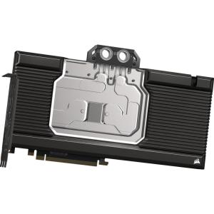 Corsair Hydro X Series XG7 RGB 4080 SUPRIM/Trio GPU Water Block – for MSI GeForce RTX™ 4080 SUPRIM and Gaming Trio Cards – Nickel-Plated Copper – Included Backplate & 5V ARGB Adapter Cable – Black(RTX 4080 SUPRIM/TRIO)