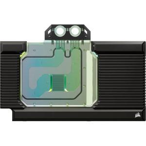 Corsair Hydro X Series XG7 RGB 4080 SUPRIM/Trio GPU Water Block – for MSI GeForce RTX™ 4080 SUPRIM and Gaming Trio Cards – Nickel-Plated Copper – Included Backplate & 5V ARGB Adapter Cable – Black(RTX 4080 STRIX/TUF)