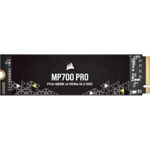 Corsair MP700 PRO 2TB M.2 PCIe Gen5 x4 NVMe 2.0 SSD – M.2 2280 – Up to 12,400MB/sec Sequential Read – High-Density TLC NAND – Black(SSD)