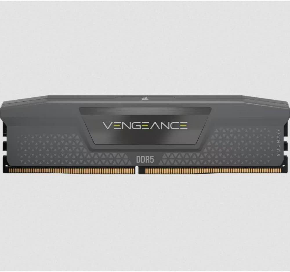 imageCORSAIR Vengeance DDR5 RAM 16GB 1x16GB 5600MHz CL40404077 125V AMD Expo Intel XMP 30 Desktop Computer Memory  Gray CMK16GX5M1B5600Z4064GB 4 x 16GB