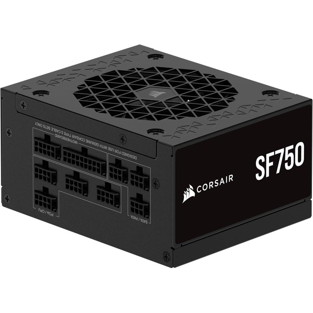 imageCORSAIR SF1000 2024 Fully Modular Low Noise 80 Plus Platinum ATX Power Supply  30 Compliant  PCIe 50 Ready  SFXtoATX Bracket Included  BlackSF ATX 31  PCIe 51