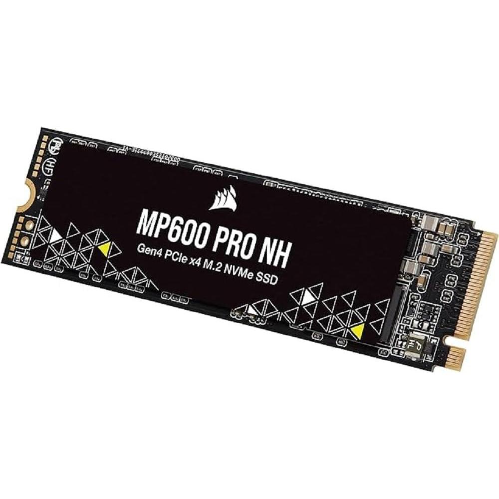 imageCorsair MP600 PRO NH 8TB PCIe Gen4 x4 NVMe M2 SSD  HighDensity TLC NAND  M2 2280  DirectStorage Compatible  Up to 7000MBsec  No Heatsink  Black500GB