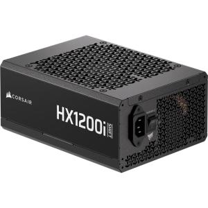 CORSAIR HX1500i Shift Fully Modular ATX Power Supply – Built-in iCUE Link System Hub, Dual Native 12V-2×6 Cable, ATX 3.1 & PCIe 5.1, Side-Mounted Connectors, Cybenetics Platinum – Black(1200W)