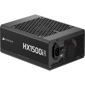 CORSAIR HX1500i Shift Fully Modular ATX Power Supply – Built-in iCUE Link System Hub, Dual Native 12V-2×6 Cable, ATX 3.1 & PCIe 5.1, Side-Mounted Connectors, Cybenetics Platinum – Black(1500W)