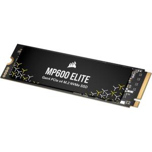 Corsair MP600 Elite 2TB M.2 PCIe Gen4 x4 NVMe SSD – M.2 2280 – Up to 7,000MB/sec Sequential Read – High-Density 3D TLC NAND – Black(Without Heatspreader)