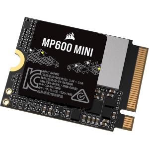 Corsair MP600 MINI 1TB M.2 NVMe PCIe x4 Gen4 2 SSD – M.2 2230 – Up to 7,000MB/sec Sequential Read – High-Density 3D TLC NAND – Great for Steam Deck and Microsoft Surface – Black(1TB)