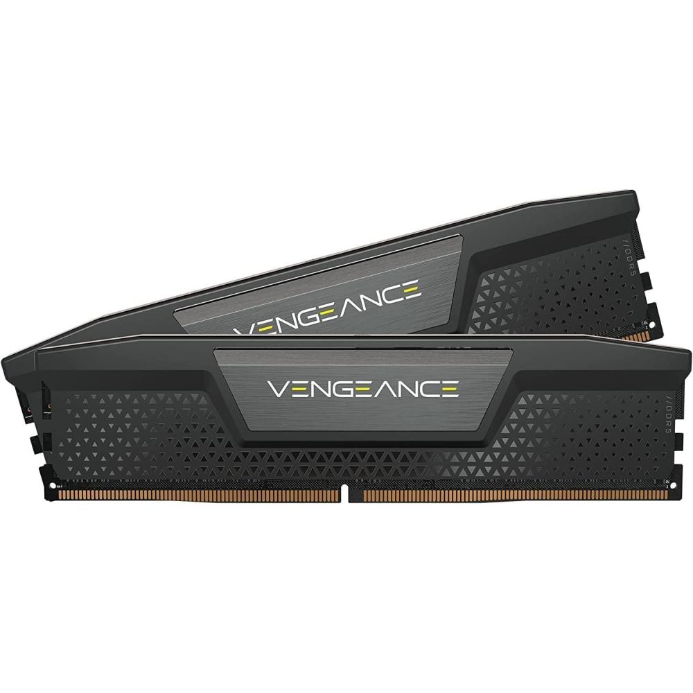 imageCorsair Vengeance DDR5 RAM 64GB 2x32GB 6000MHz CL40505096 135V Intel XMP 30 Computer Memory  Black CMK64GX5M2D6000C40