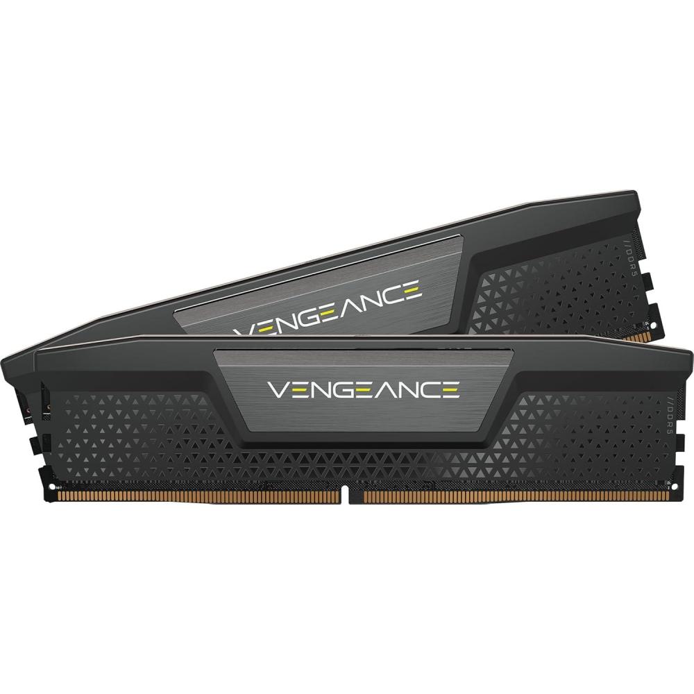 imageCORSAIR Vengeance DDR5 RAM 96GB 2x48GB 6000MHz CL36444496 135V Intel XMP 30 Desktop Computer Memory  Black CMK96GX5M2E6000C36