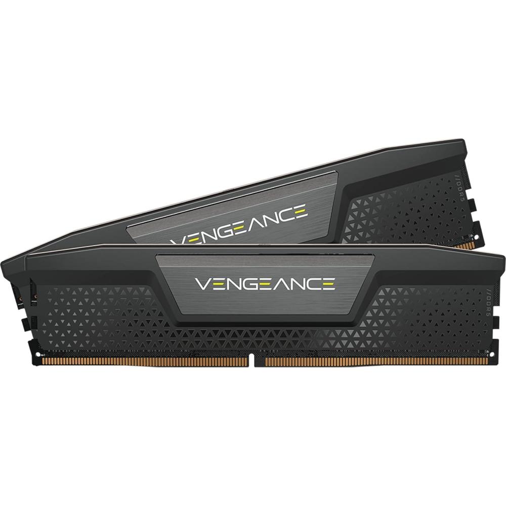 imageCORSAIR Vengeance DDR5 RAM 32GB 2x16GB 5600MHz CL40404077 125V Intel XMP Desktop Computer Memory  Black CMK32GX5M2B5600C40