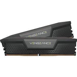 CORSAIR VENGEANCE DDR5 RAM 32GB (2x16GB) 6400MHz CL36 Intel XMP iCUE Compatible Computer Memory – Black (CMK32GX5M2B6400C36)