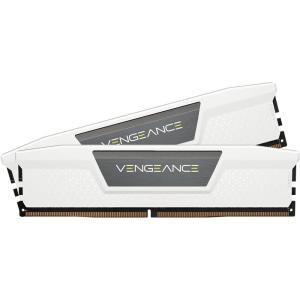 CORSAIR Vengeance DDR5 RAM 96GB (4x24GB) 6400MHz CL32 Intel XMP iCUE Compatible Computer Memory – Black (CMK96GX5M4B6400C32)(white)