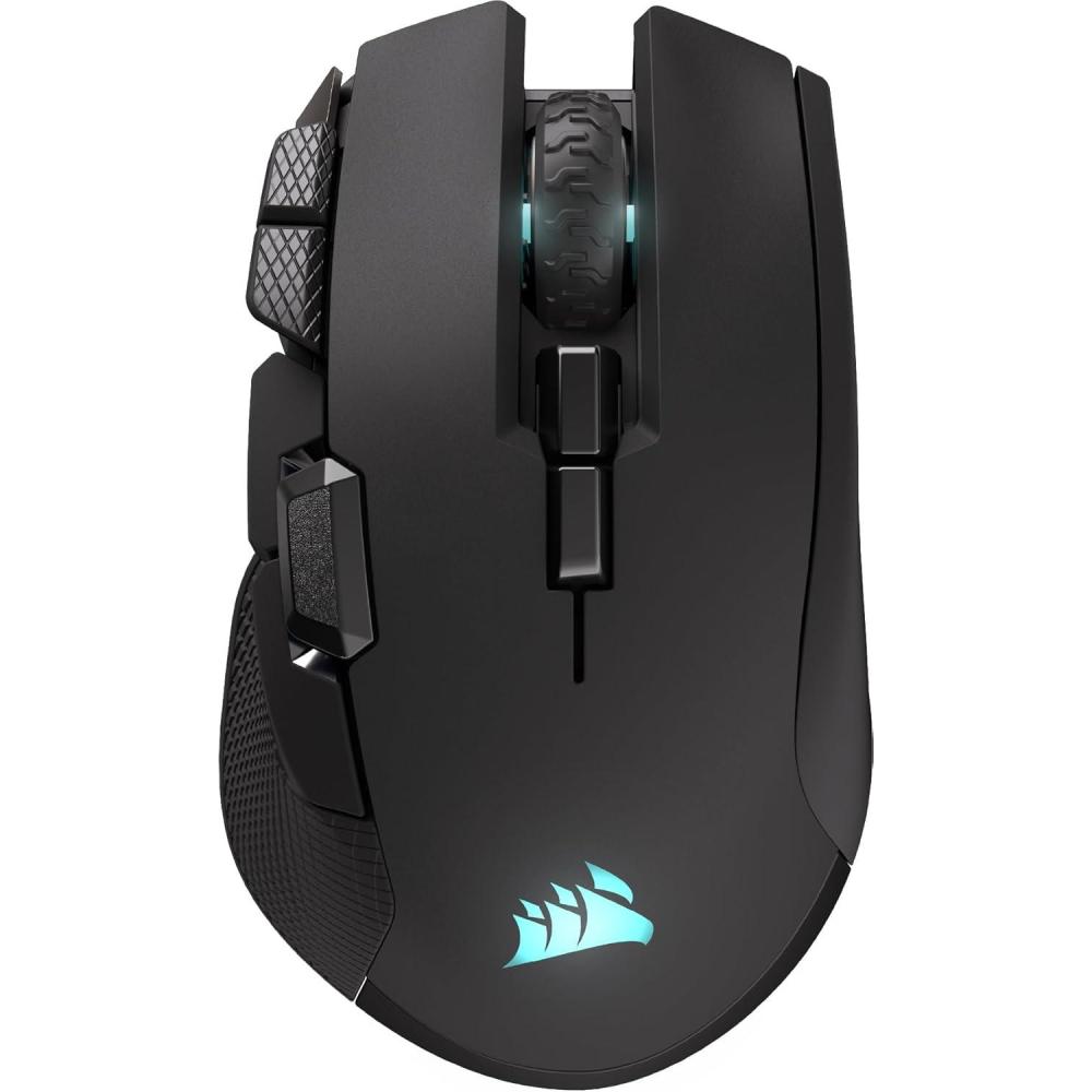 imageCorsair IRONCLAW Wireless SE Gaming Mouse  26000 DPI Ergonomic Design for Larger Hands 10 Programmable Buttons for MOBA FPS MMO  Black