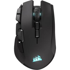 Corsair IRONCLAW Wireless SE Gaming Mouse – 26,000 DPI, Ergonomic Design for Larger Hands, 10 Programmable Buttons, for MOBA, FPS, MMO – Black