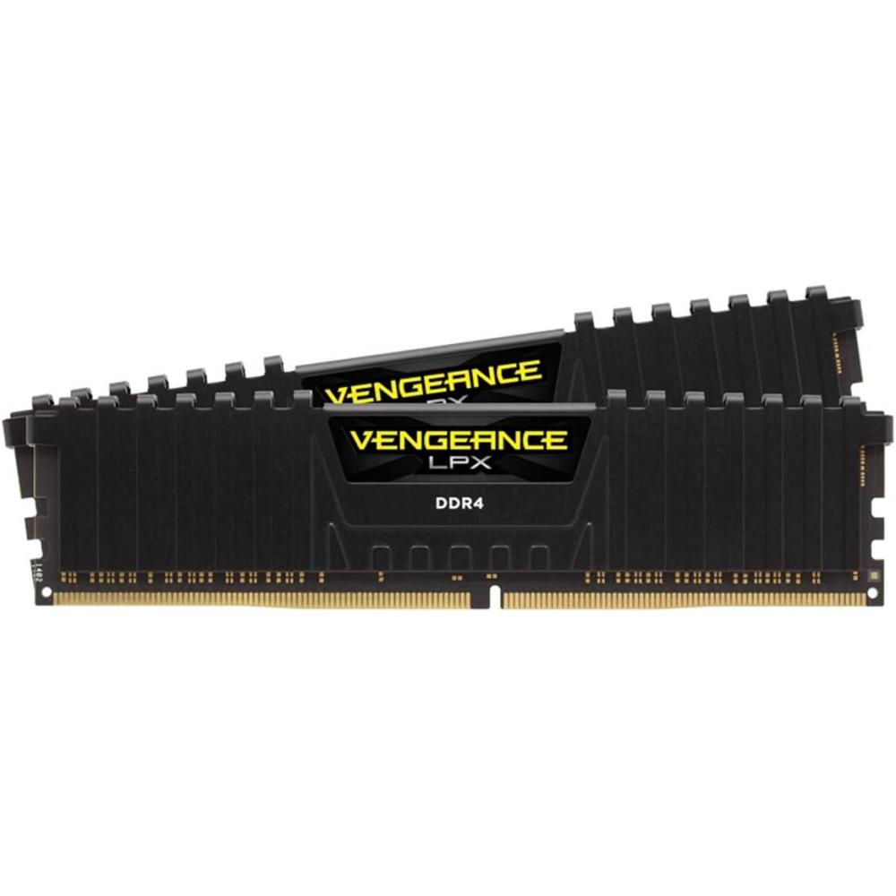 imageCORSAIR Vengeance LPX DDR4 RAM 16GB 2x8GB 3200MHz CL16202038 135V Intel AMD Desktop Computer Memory Black CMK16GX4M2E3200C16
