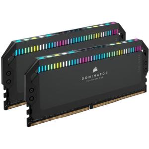 CORSAIR DOMINATOR PLATINUM RGB DDR5 RAM 32GB (2x16GB) 5600MHz CL36 Intel XMP iCUE Compatible Computer Memory – Black (CMT32GX5M2B5600C36)(Black)
