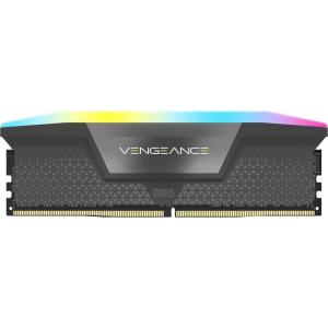 CORSAIR Vengeance RGB RS DDR5 RAM 32GB (2x16GB) 5200MHz CL40-40-40-77 1.25V AMD EXPO Intel XMP Computer Desktop Memory – Gray (CMG32GX5M2B5200Z40)(16GB (1x16GB))