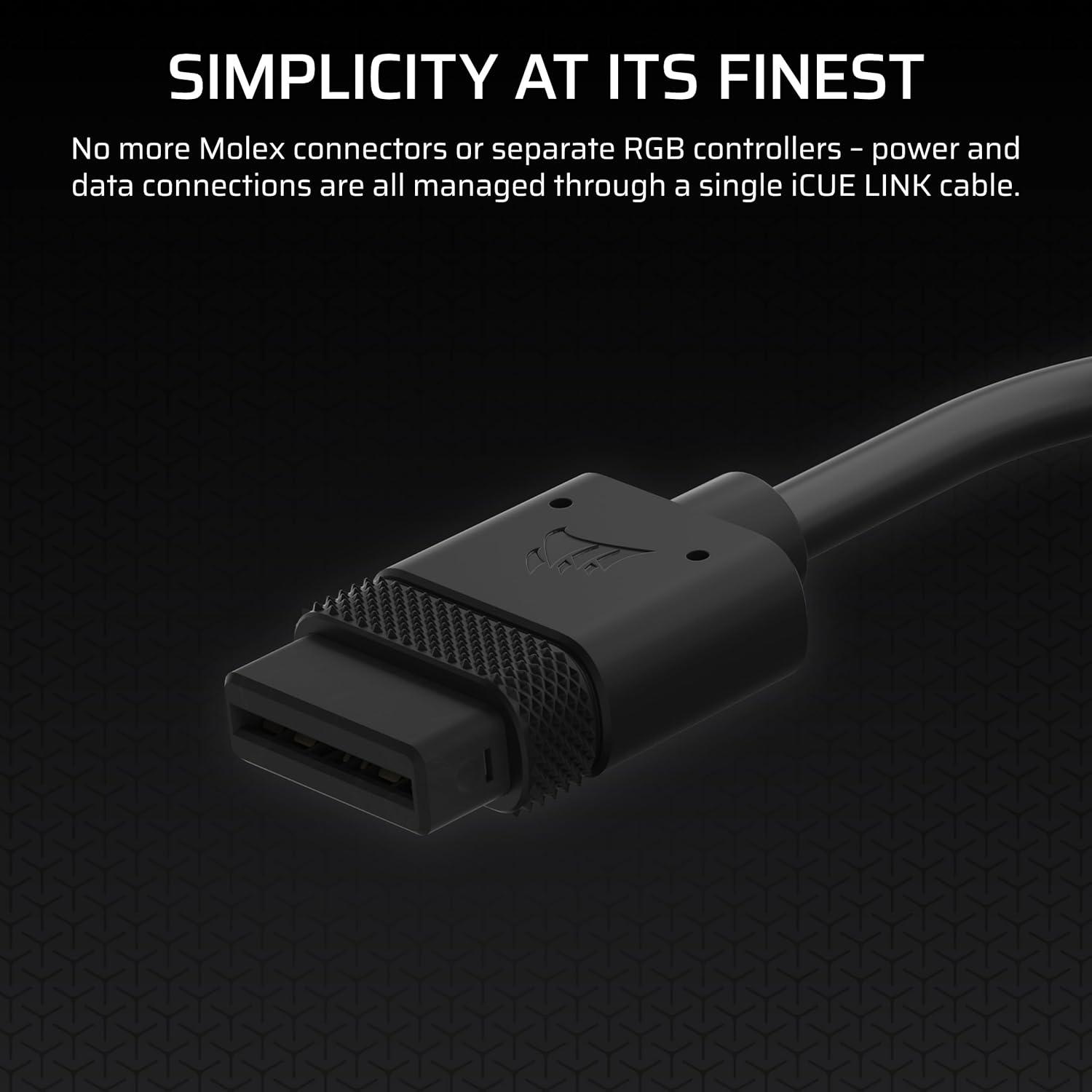 imageCORSAIR iCUE Link XD6 RGB Elite PumpReservoir Unit FlowDrive Max Pump Builtin Temperature Sensor 22 Addressable RGB LEDs 440ml Transparent Nylon Reservoir WhiteStealth Gray