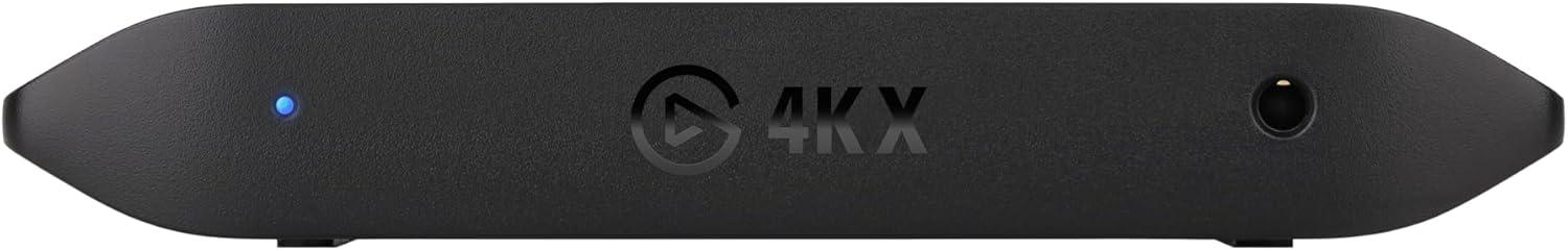 imageElgato 4K S External Capture Card for PS5 Xbox Series XS Switch 2 PC Mac iPad 4K60 1440p120 or 1080p240 Passthrough and Capture HDR10 VRR USBC NearZero Latency4K X