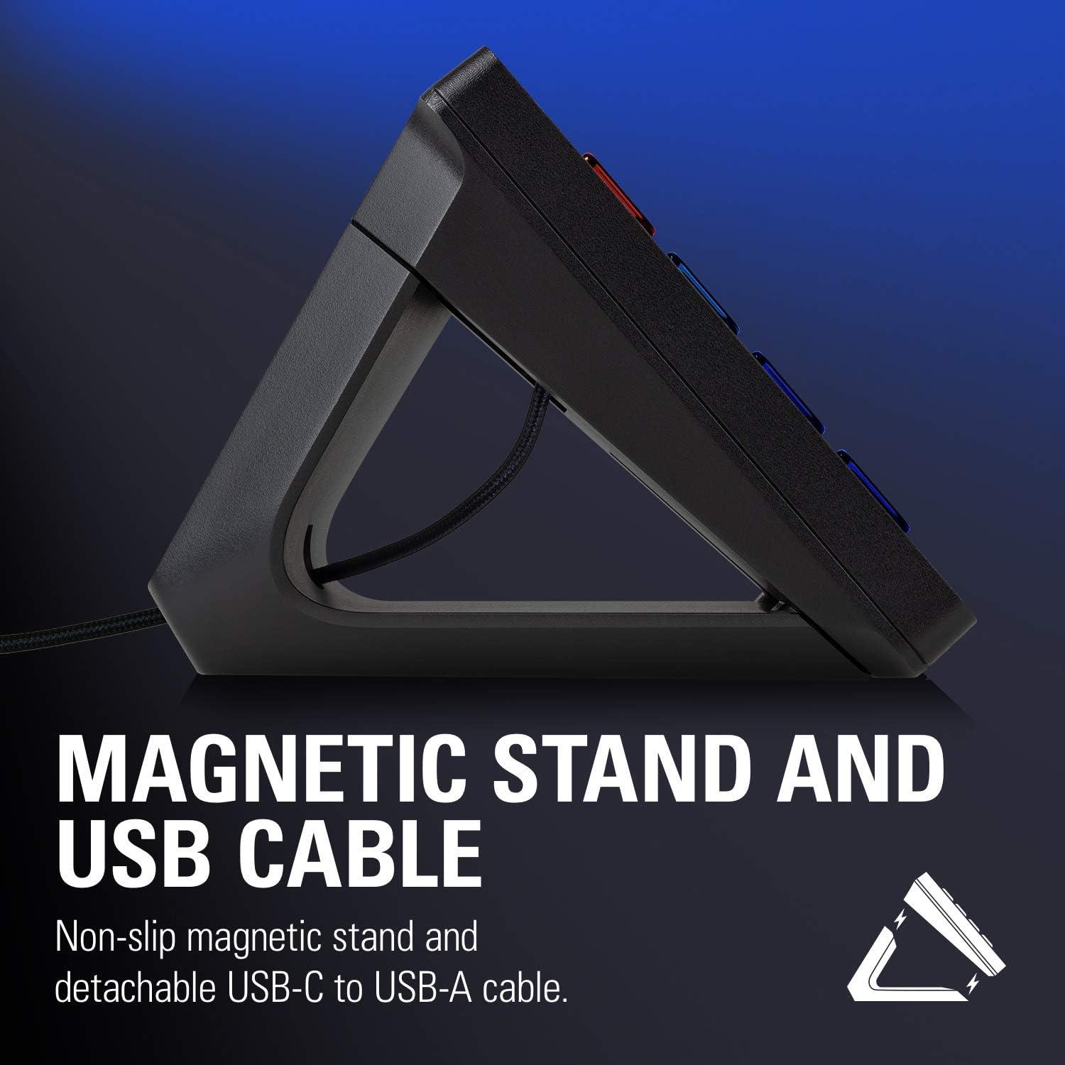 imageElgato Stream Deck XL Advanced Studio Controller 32 Macro Keys Trigger Actions in apps and Software Like OBS Twitch YouTube and More USB Works with Mac and PC32 Keys