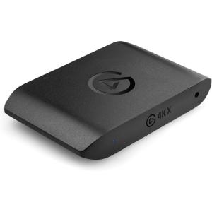 Elgato 4K S – External Capture Card for PS5, Xbox Series X/S, Switch 2, PC, Mac, iPad | 4K60, 1440p120, or 1080p240 Passthrough and Capture, HDR10, VRR, USB-C, Near-Zero Latency(4K X)