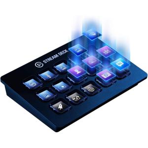 Elgato Stream Deck XL – Advanced Studio Controller, 32 Macro Keys, Trigger Actions in apps and Software Like OBS, Twitch, ​YouTube and More, USB, Works with Mac and PC(15 Keys (Classic))