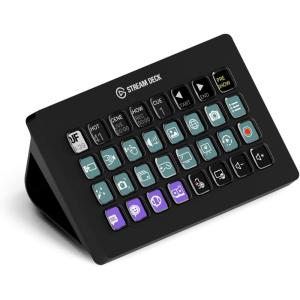 Elgato Stream Deck XL – Advanced Studio Controller, 32 Macro Keys, Trigger Actions in apps and Software Like OBS, Twitch, ​YouTube and More, USB, Works with Mac and PC(32 Keys)